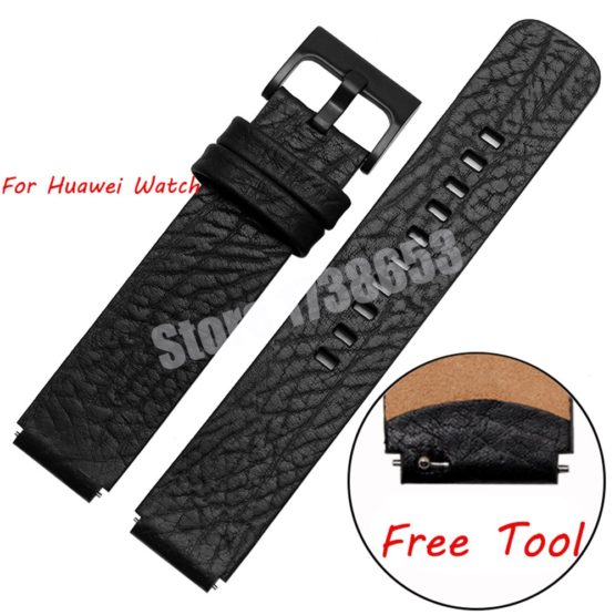 Smart Watchband For Huawei watch Quality Genuine Leather Watch band