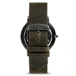 Original Grain Koa Stonewashed Wood Watch - Minimalist Collection Analog Watch - Japanese Quartz Movement - Wood and Stainless Steel - Water Resistant - Hawaiian Koa Wrist Watch - 40MM