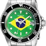 Invicta Pro Diver Limited World Soccer Brazil Edition Automatic Mens Watch 28699