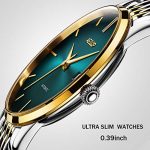 Mens Luxury Green Faced Watches for Business, Automatic