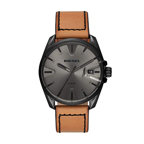 Diesel Men's DZ1863 MS9 Analog Display Quartz Brown Watch