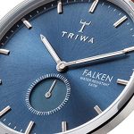 TRIWA Falken Men's Minimalist Dress Watch - Luxury Wrist Watches for Men, 38mm