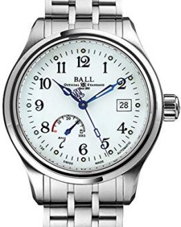 Ball Trainmaster Power Reserve Men's Watch NM1056D-S1J-WH