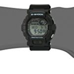 Casio G-Shock GD350-1C Black Resin Sport Watch - Shock Resistant, 200m Water-Proof, Vibration Alert ⌚🌊