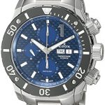Edox Men's 01114 3M BUIN Chronoffshore Analog Display Swiss Automatic Silver Watch