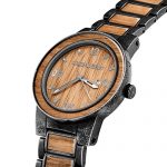 Original Grain Koa Stonewashed Wood Watch - Barrel Collection