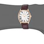 Bulova Tonneau Shaped Rose Gold Dress Watch
