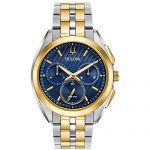 Bulova Men's Curv - 98A159 Stainless Steel/Gold Tone One Size
