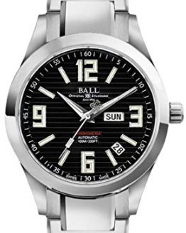 Ball Arabic Chronometer Black Dial Automatic Mens Watch NM2026C-S2CA-BK