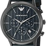 Emporio Armani Men's AR2481 Dress Analog Display Analog Quartz Blue Watch