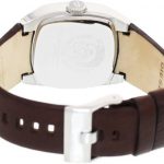 Diesel Scalped Three-Hand Leather - Brown Men's watch