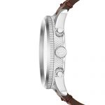 Diesel Men's DZ4443 Rasp Chrono Brown Leather Watch