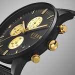 Chronograph Analog Watch with 316L Stainless Steel Dial