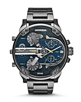 Diesel Men's DZ7331 Mr Daddy 2.0 Gunmetal-Tone Stainless Steel Watch