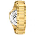Bulova Men's Automatic-self-Wind Watch with Stainless-Steel Strap, Gold