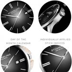 Stuhrling Original Classic Cuvette II Mens Black Watch