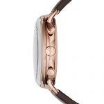 Emporio Armani Men's watch with Leather Calfskin Strap, Brown