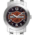 Harley-Davidson Men's Bulova Bar & Shield Wrist Watch 76A019