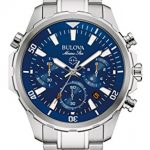 Bulova Men's Quartz Stainless Steel Dress Watch (Model: 96B256)