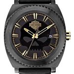 Harley-Davidson Men's Bulova Willie G Skull Wrist Watch 78B129