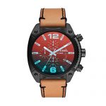 Diesel Men's DZ4482 Overflow Analog Display Quartz Brown Watch