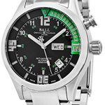 Ball Engineer Master II Diver Black Face Day Date Automatic Stainless Steel Mens Swiss Watch DM1020A-SAJ-BKGR