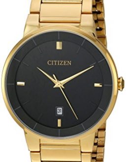 Citizen Men's BI5012-53E Quartz Gold Tone Stainless Steel Watch Case and Bracelet