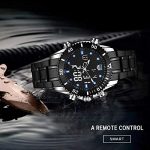 Casual Waterproof Watch Luxury All Steel Business Watch Big Face