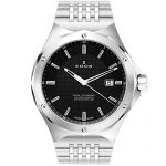 Edox Men's 53005 3M NIN Delfin Analog Display Swiss Quartz Silver Watch