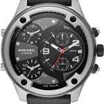Diesel Mens Chronograph Quartz Watch with Leather Strap DZ7415