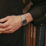 Timeless Elegance for Every Occasion – BREDA Visser Square 35MM Watch with Stainless Steel Strap