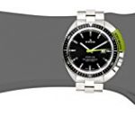 Edox Men's 3NVM NIN Hydro Sub Analog Display Swiss Quartz Silver Watch