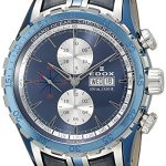 Edox Men's 01121 357B BUIN Grand Ocean Analog Display Swiss Automatic Blue Watch