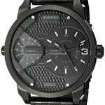 Diesel Men's DZ7316 Mini Daddy Black Stainless Steel Watch