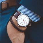 Vincero The Kairos Dial Leather Strap Men's Watch