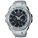 Casio Men's G SHOCK Quartz Watch with Stainless-Steel Strap, Silver, 25.85 (Model: GST-S110D-1ADR (G604)
