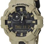 Casio Men's XL Series G-Shock Quartz 200M WR Shock Resistant Resin Color: Matte Tan (Model GA-700UC-5ACR)