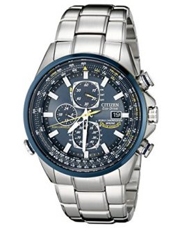 Citizen Men's AT8020-54L Blue Angels Stainless Steel Eco-Drive Dress Watch
