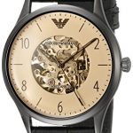Emporio Armani Men's AR1923 Dress Black Leather Watch