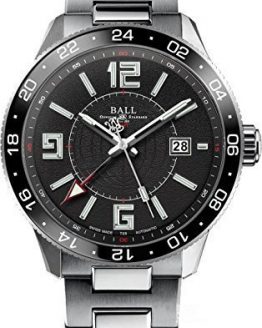 Ball Watch Engineer Master II 2nd-Time-Zone Automatic Pilot GMT Black Dial GM3090C-SAJ-BK