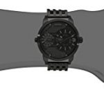 Diesel Men's Mini Daddy Black Stainless Steel Watch