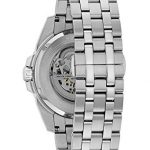 Bulova Men's Mechanical-Hand-Wind Watch with Stainless-Steel Strap, Silver
