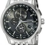 Citizen Men's Eco-Drive World Chronograph Atomic Timekeeping Watch with Perpetual Calendar, AT8110-53E