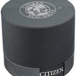 Citizen Eco-Drive World Chronograph A-T Men's Watch – Atomic Timekeeping with Rose Gold and Brown Leather Strap