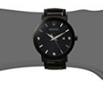 Bulova Men's Modern Quartz Watch with Stainless-Steel Strap, Black