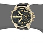 Diesel Mr. Daddy Analog Quartz  2.0 Two Hand Leather Watch