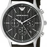 Emporio Armani Men's AR2482 Dress Brown Leather Watch