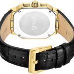 JBW Luxury Orion 0.12 Carat Diamond Watch with Leather Bracelet