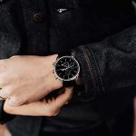 Vincero Luxury Men's Chrono S Wrist Watch - Top Grain Italian Leather