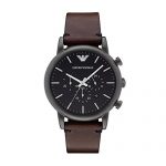 Emporio Armani Men's AR1919 Dress Brown Leather Watch